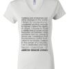 Women's Short Sleeve V-Neck T-Shirt Thumbnail