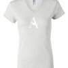 Women's Short Sleeve V-Neck T-Shirt Thumbnail