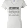 Women's Short Sleeve V-Neck T-Shirt Thumbnail