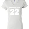 Women's Short Sleeve V-Neck T-Shirt Thumbnail