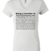 Women's Short Sleeve V-Neck T-Shirt Thumbnail