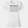 Women's Lightweight Ringspun T-Shirt Thumbnail
