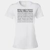 Women's Lightweight Ringspun T-Shirt Thumbnail