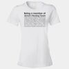 Women's Lightweight Ringspun T-Shirt Thumbnail