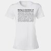 Women's Lightweight Ringspun T-Shirt Thumbnail