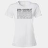 Women's Lightweight Ringspun T-Shirt Thumbnail